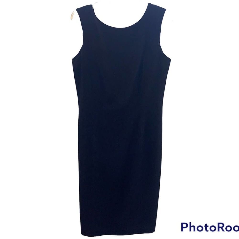 Evening Wear by Pat Argenti - Little Black Dress Size 12 Sleeveless